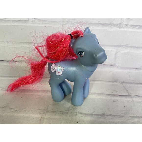 My Little Pony Love Wishes G3 Brushable Figure Toy Letter Heart Hasbro 2002 - Picture 1 of 10